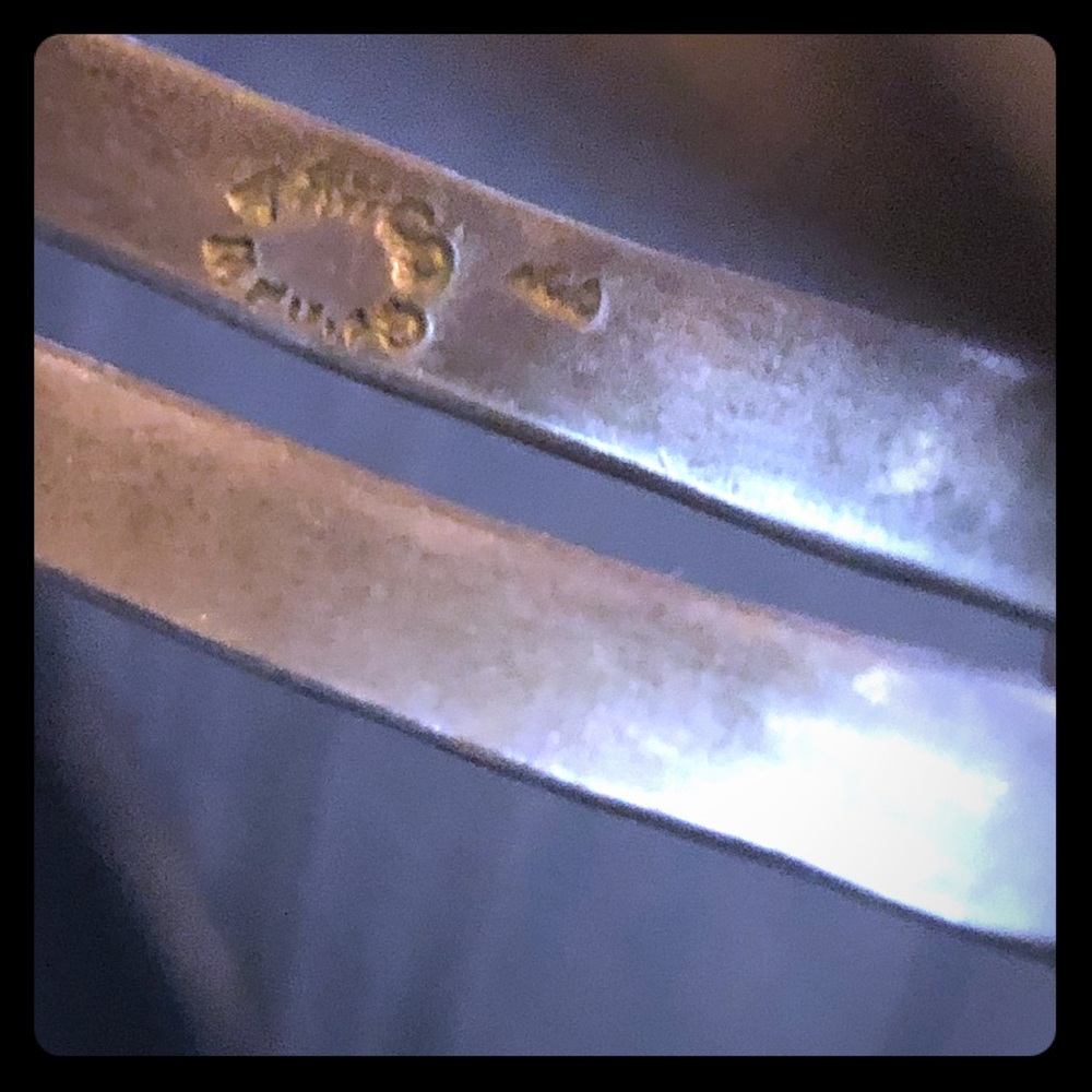 Vintage Silver Engraved Bracelets - Picture 8 of 9